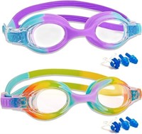 *Kids Swimming Goggles, Age-3+, 2 Packs of 2CT