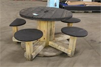 Spool Table, Approx 63"x28"