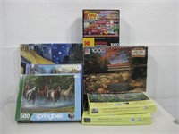 Assorted Jigsaw Puzzles See Info
