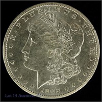 1902-O Silver Morgan Dollar (BU P/L)