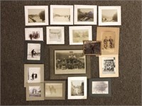 Early Adirondack Hunting Scenic & Fur Buying Photo