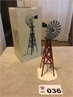 SNOW VILLAGE COLLECTION- WINDMILL