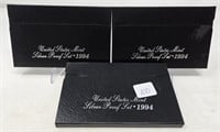 (3) 1994 Silver Proof Sets