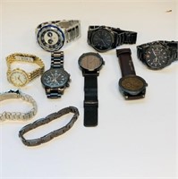 Police Auction: 9 Watches And Bracelets