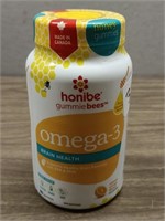 HONIBE OMEGA-3 BRAIN HEALTH GUMMIE BEES 60...