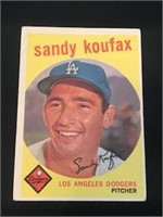 Sandy Koufax 1959 Topps