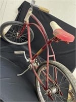 Vintage Red and White Ranger Youth Bicycle