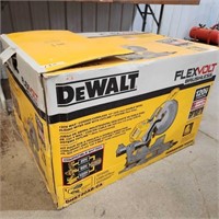 Unused Dewalt 120V 12" Sliding Miter Saw tool onl