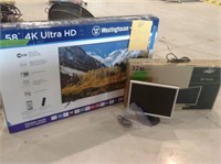 Roku 58" 4K Ultra TV & 2 Monitors