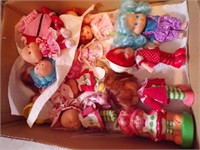 SELECTION OF VINTAGE DOLLS W/ CLOTHING