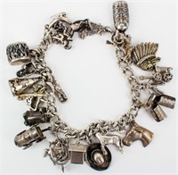 Jewelry Sterling Silver Charm Bracelet
