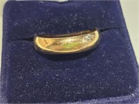 14k wedding band