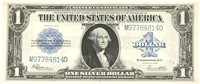 1923 US $1 SILVER CERTIFICATE UNC