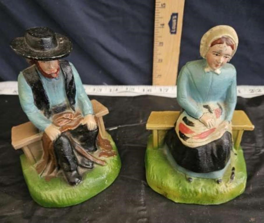 cast iron bookends