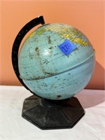 7.5in Vintage Globe Chein & Co.