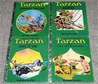 (4) Vtg Superscope Tarzan Edgar Burroughs Books