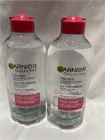 2 Bottles Garnier Micellar Cleansing Water 400ml
