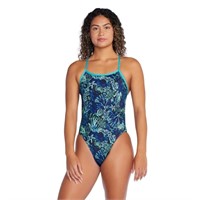 Size 40 Speedo Womens Printed Twist Back One