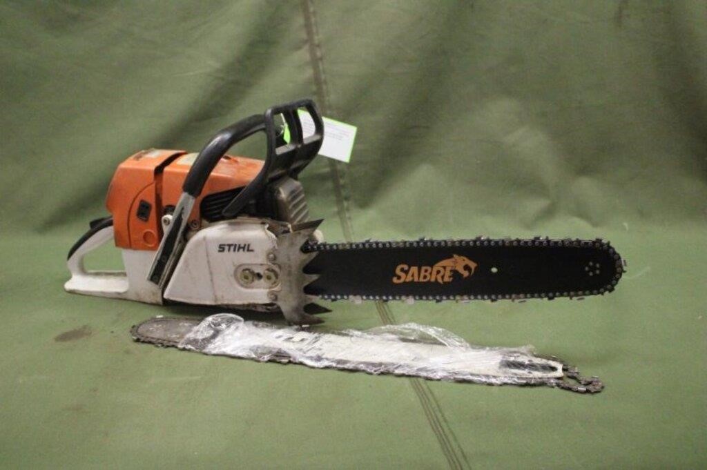 Stihl MS660 Chainsaw 20" Bar, New Bar & Chain,