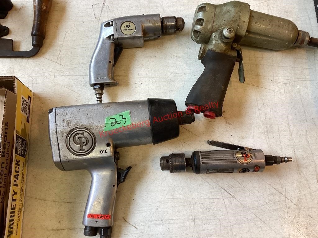 Assorted Air Tools