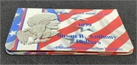 Set Of 1979-P,D,S Unc. Susan B. Anthony Dollar