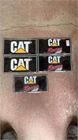 5 CAT License Plates