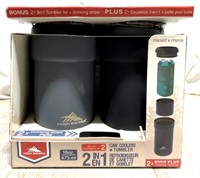 High Sierra 2 In 1 Can Coolers And Tumbler 2 Pack