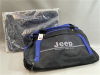 *Jeep Wheeled Duffle Utility Bag- 1 sealed Unk.