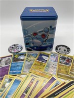 Pokémon Collectable Water Stacking Tin w Cards!