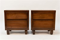 PAIR OF MID-CENTURY END TABLES