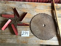 SAW BLADE AND FAN BLADE