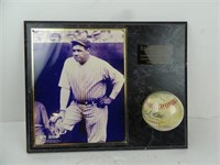 100 Years of Babe Ruth Faux Signature Ball &