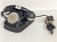 Black Bakelite Desk Telephone
