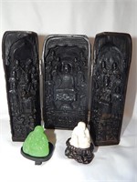 Vintage Buddhist Shrine & Figurines