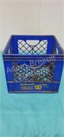 McDonald Dairy Flint MI plastic milk crate, 8 79,