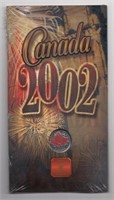 2002 Canada Day Colour 25 Cent Coin