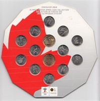 2010 Canada Olympics Coin Set