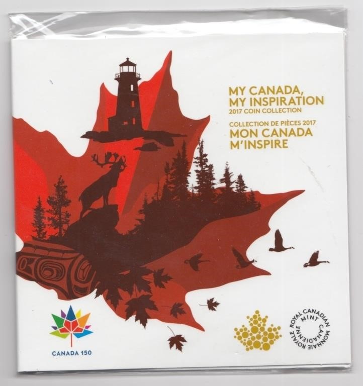 2017 My Canada My Inspiration Coin Set