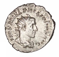 Philip I ROMAE AETERNAE Ancient Roman Coin