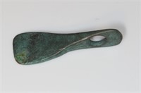 Small Ancient Roman Bronze Battle Axe Pendant