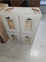 4 Drawer Cabinet 24" X 12" X 35" (front room)