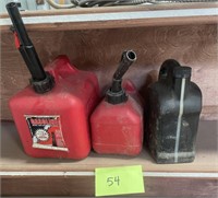 Fuel Cans and Oil