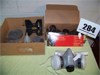 Mask, Casters, Pulleys