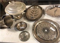 SILVERPLATE BOX LOT