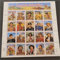 # 2869 - 1994 29c Legends of the West Sheet