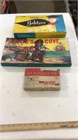 Vintage board games unverified, dot snappers.