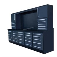 TMG-WBC25D 10' 25-Drawer Workbench Cabinet Combo