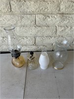 Small Vintage Oil Lamps, Lamp Light Farms ++