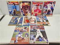 Estate Lot of Vintage Baseball Magazines
