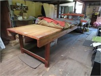 Solid Timber Table 4650x1250x940mm